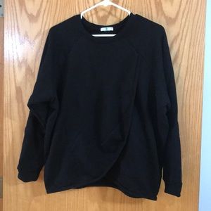 Nursing friendly Bun Maternity sweatshirt
